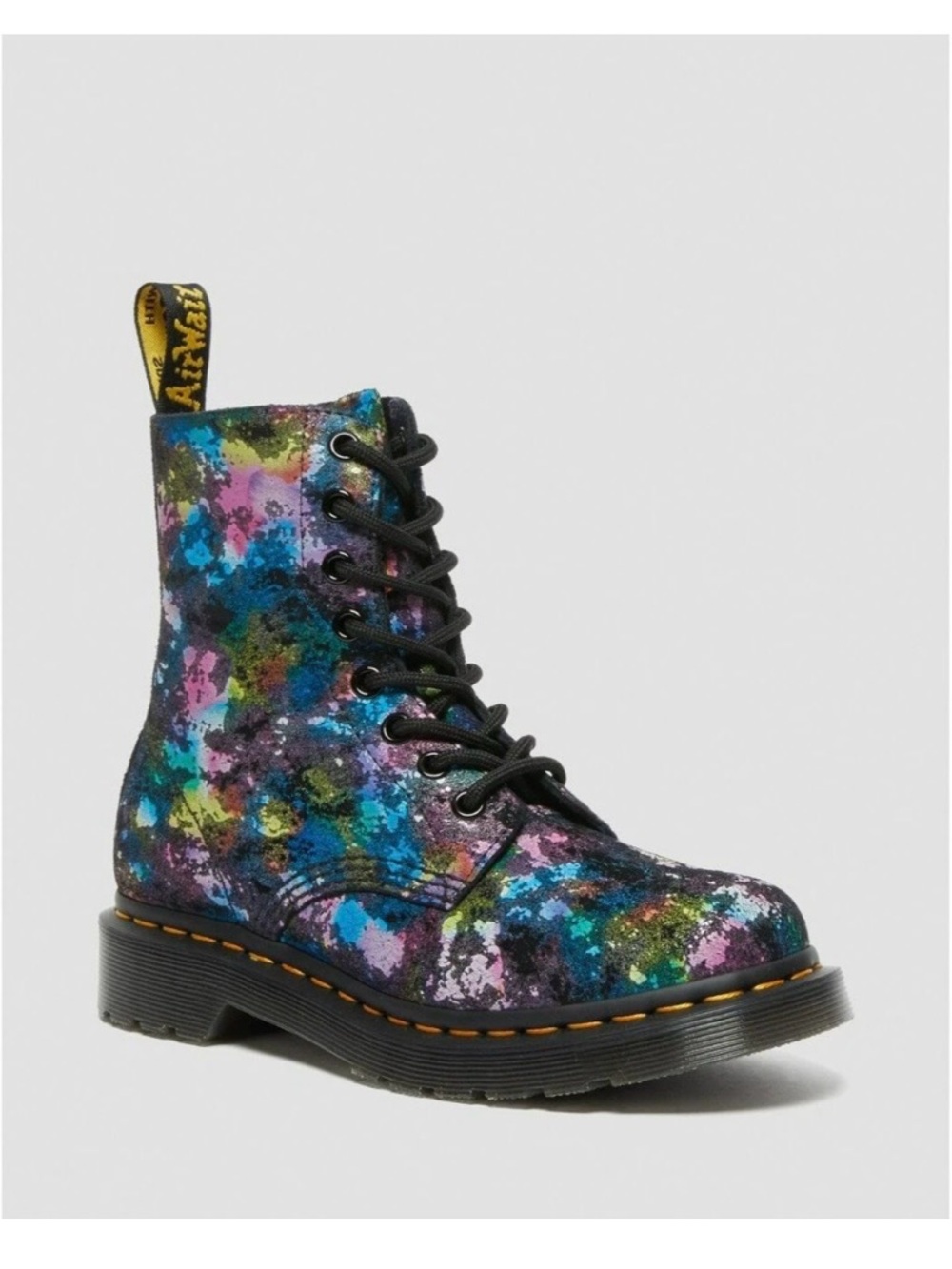 Dr. Martens Women’s 1460 Pascal Confetti Suede Lace Up Boots US Size 6 - Picture 2 of 14